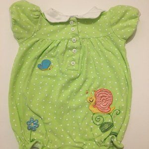 Baby girl romper (100% cotton)